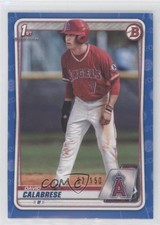 2020 Bowman Draft Blue Border 97/150 David Calabrese #BD-103 00q8
