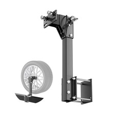 Safoner Heavy-Duty Trailer Spare Tire Mount for 4" Rear Square Bumpers, Alumi...