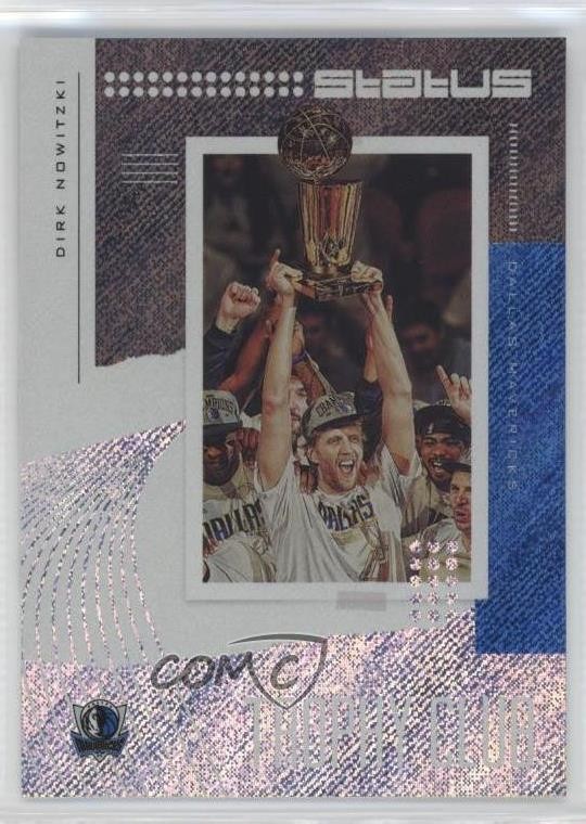 2019-20 Panini Status Trophy Club Dirk Nowitzki #26 HOF