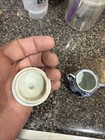 Hand Painted Delft Blue And White Sugar Dish and creamer — photo 5