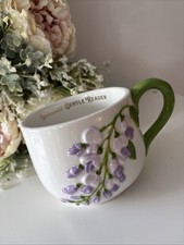 Stunning Super Rare Bridgerton Wisteria Tea Coffee Mug Cup Stamped