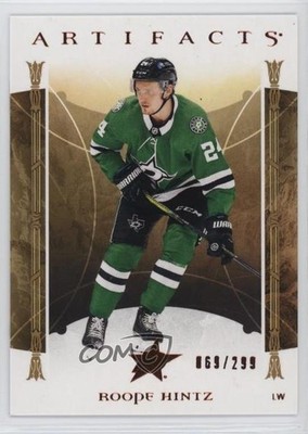 2022-23 Upper Deck Artifacts Stars Copper 69/299 Roope Hintz #128 0c6