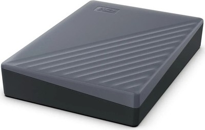 WD 5TB My Passport Portable Storage External Hard Drive USB-C WDBRMD0050BGY-WESN