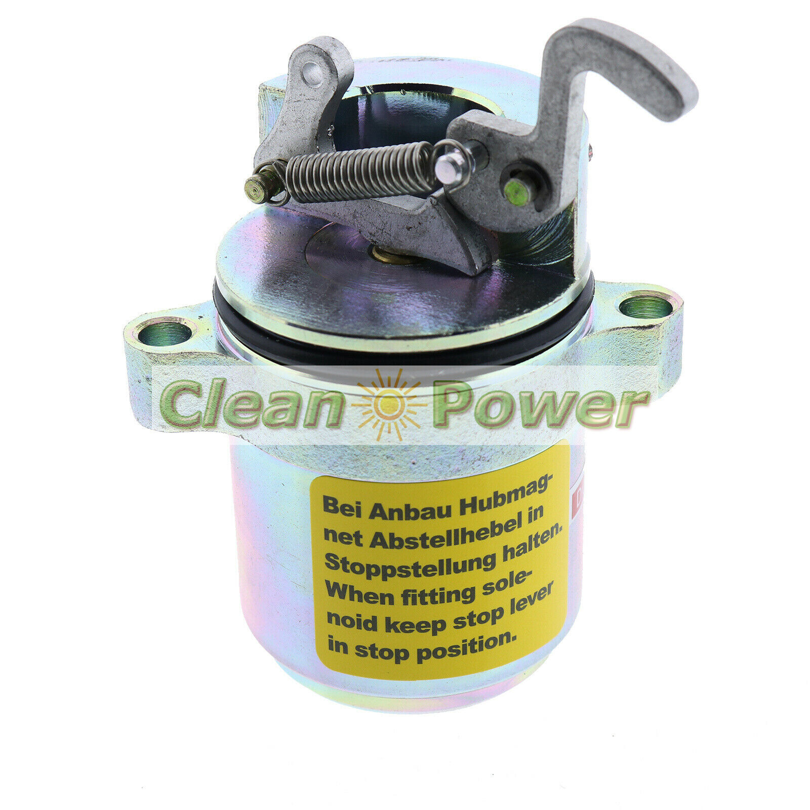 6686715 Fuel Shut Off Solenoid for Bobcat 863 864 873 883 Deutz Skid