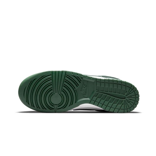 SCARPE NIKE DUNK LOW RETRO MICHIGAN STATE DD1391 101 BIANCO VERDE ORIGINALI - Foto 3 di 6