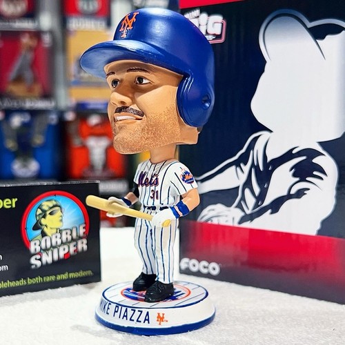 MIKE PIAZZA New York Mets Legend Mini Bighead Exclusive MLB Bobblehead - Picture 3 of 6