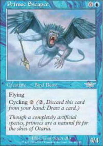 Moderate Play, S-Chinese MTG Regular Primoc Escapee Legions Magic the Gathering - Picture 1 of 1