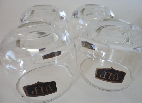 Juego de Colección de 4 Gafas Redondas Roly Shot Escudo Impresión Vidrio Transparente V.I.P. - Imagen 8 de 10