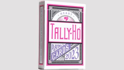 Tally Ho Kreis Rückseite Herz Spielkarten von US Playing Card Co.