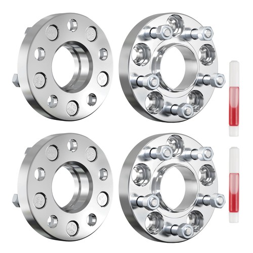 4) 20mm 5x4.5'' Hubcentric Black Wheel Spacers Fits Honda Civic CR-V