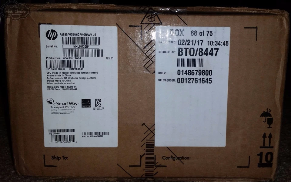 HP T630 Thin Client 4GB 16GB Flash Memory WES7E Wireless VGA - Image 3 of 4