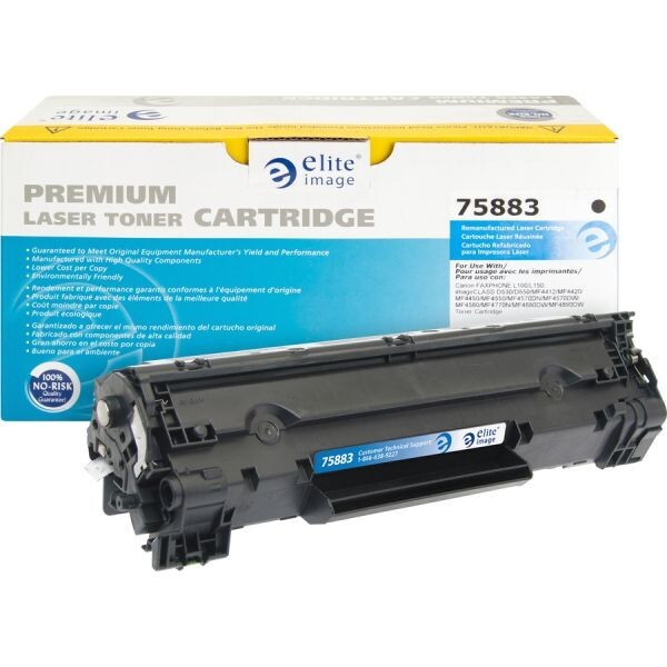 Elite Image Remanufactured Toner Cartridge - Alternative for Canon (128) - Laser -2100 - Black - 1 Each Elite Image Remanufactured Toner Cartridge - Alternative for Canon (128) - Laser -2100 - Black - 1 Each