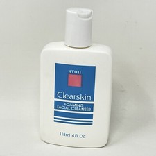 Avon Clearskin Foaming Facial Cleanser 4 Fl Oz Acne Treatment Moisture Face Wash