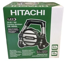 Hitachi UB 18DGL 14.4V/18V Lithium Ion LED Cordless Work Light (Tool Body Only)