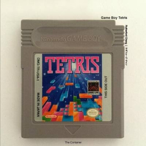 Rutherford Chang: Game Boy Tetris by The Container