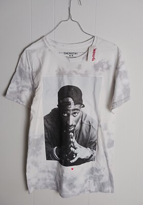CHEMISTRY Poetic Justice 2Pac Tupac Shakur Tie Dye Tee Shirt T