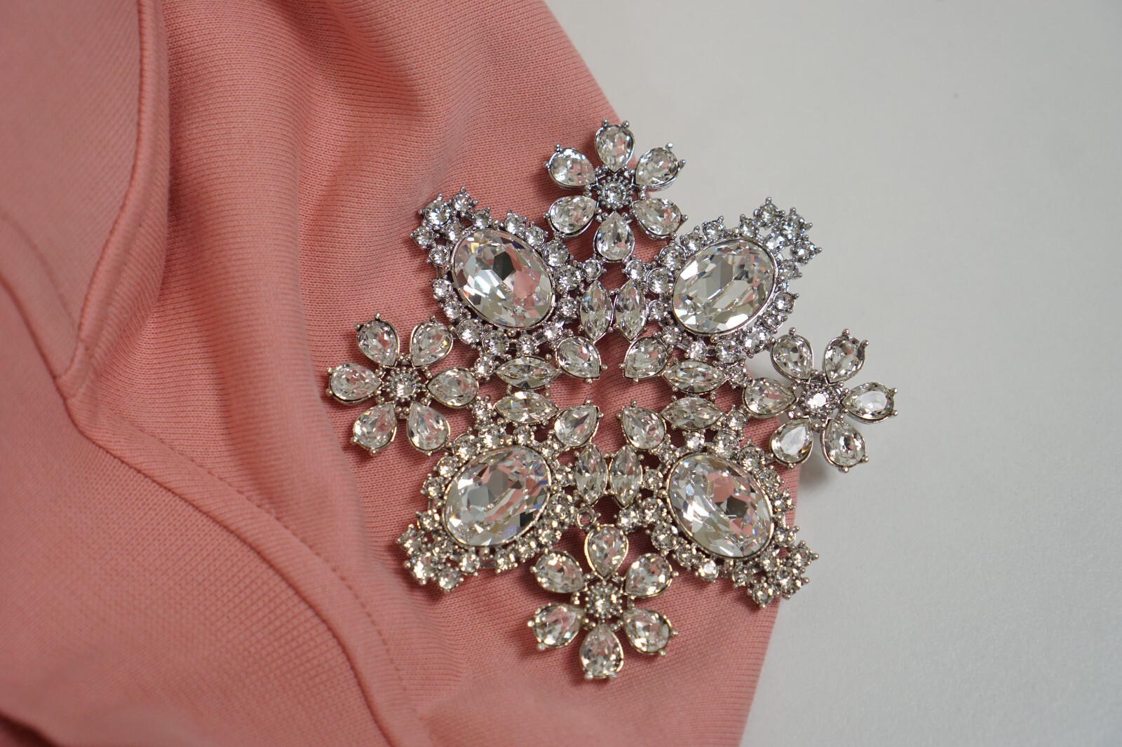 Women Burberry Cotton Cropped Sweatshirt With Crystal Rose Pink Size S image 6