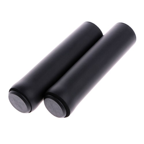 2x Schwarz Fahrradgriffe Fahrrad Lenkergriffe Softgriffe Schaumstoff Moosgummi