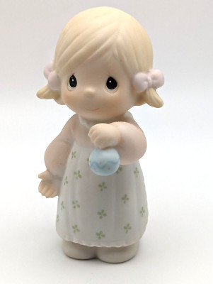 Precious Moments ''God Gave His Best'' Inspirational Figurine 1985 Samuel Butcher
