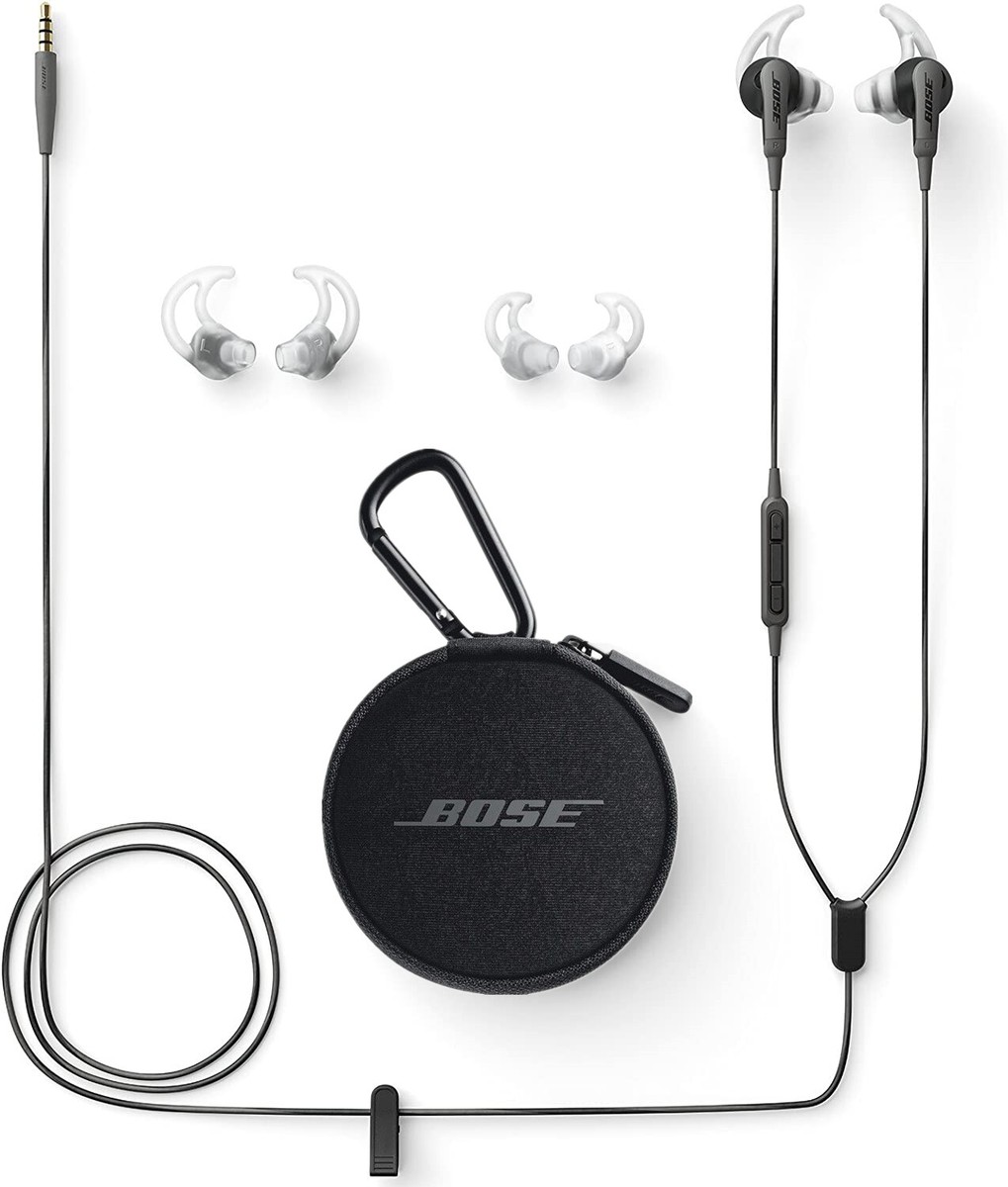Bose SoundSport in-ear headphones ケース付き Bose SoundSport In-Ear Headphones with Weather-Resistant Design
