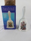 1985 Norman Rockwell Bell 24k gold trim 'The Toymaker' New In Box Museum