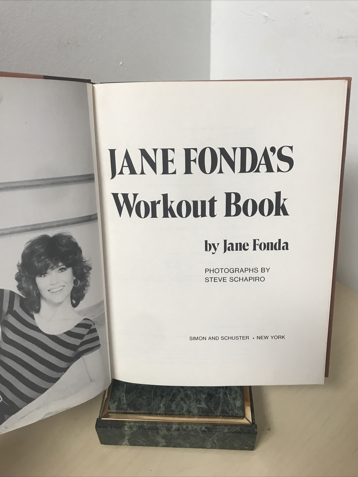 Jane Fonda S Workout Book By Jane Fonda 1981 Hardcover For Sale Online Ebay