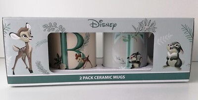 Disney   Bambi & Klopfer 2er Tassen Set Geschenk Becher Kaffee Geschirr Thumper