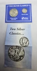 LITTLETON, 1942 Liberty Walking Half Dollar And 1943 Mercury Dime