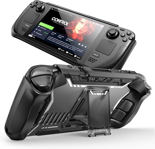 For Steam Deck OLED Grip Case Mumba Anti-Slip Shockproof Cover / Carrying Case - Picture 11 of 31