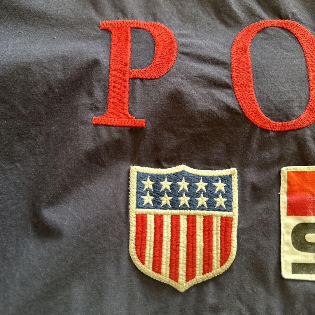 Polo Ralph Lauren 1992 Stadium Pop Over Jacket Anorak Jacket