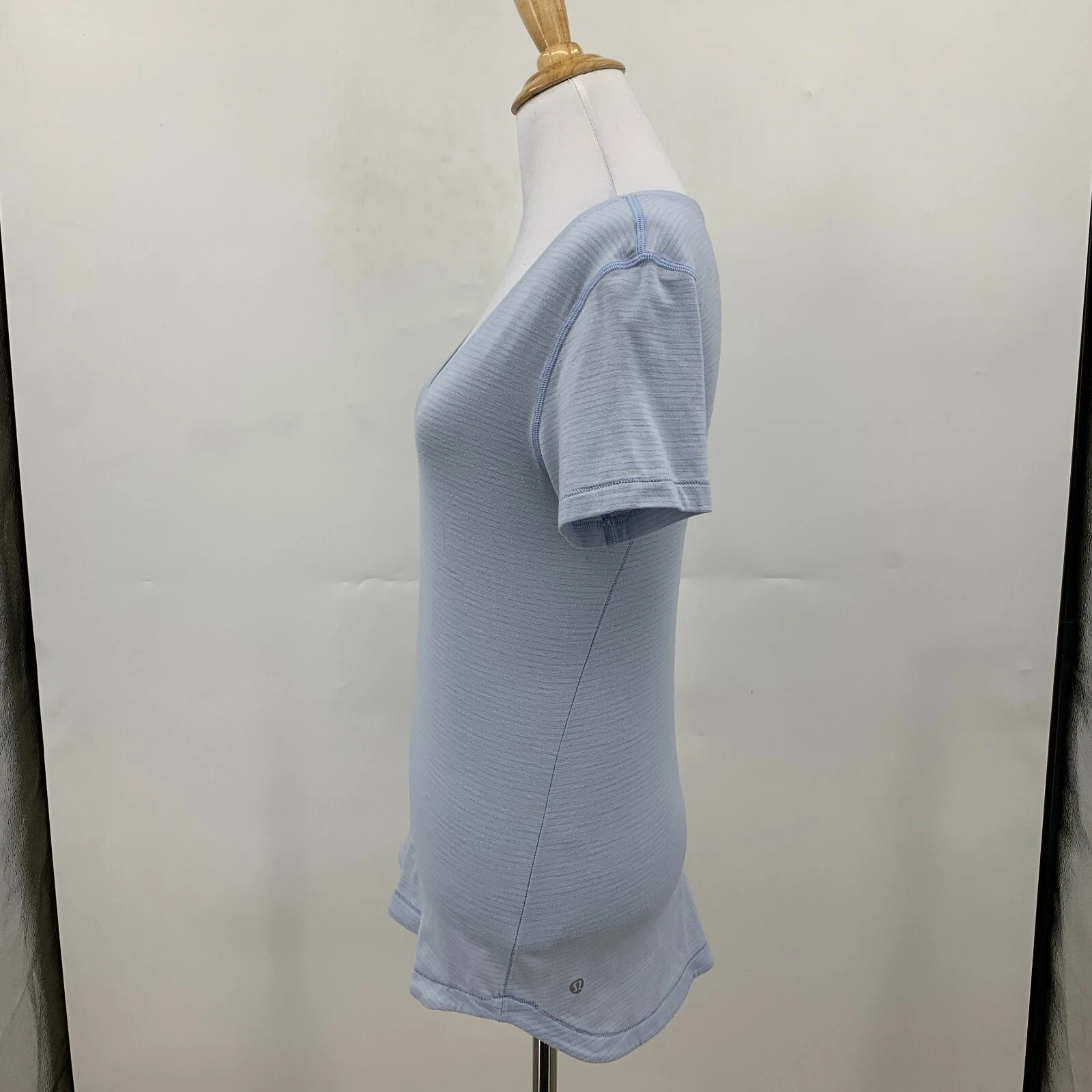 lululemon what the sport short sleeve v neck lightweight shirt