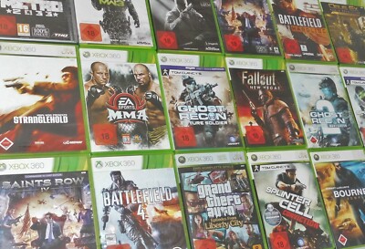USK18 XBOX 360 SPIEL ( SAMMLUNG  BUNDLE) ZUM SELBER AUSSUCHEN EINMAL PORTO. #