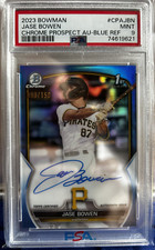 2023 Bowman Chrome Prospect Auto Blue Ref. /150 - Jase Bowen