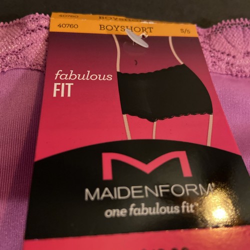 ¡NUEVO! MAIDENFORM ROSA BOYSHORT BRAGAS /Pequeñas / Talla 5 / $13 - Imagen 2 de 4
