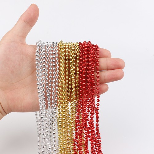 Xmas Bead Chain Garland Pearl String Spool Rope Birthday Wedding Party Decor - Picture 13 of 19