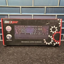 Deco Gear Mechanical Gaming Keyboard RGB Back Lighting Anti-Ghosting Black