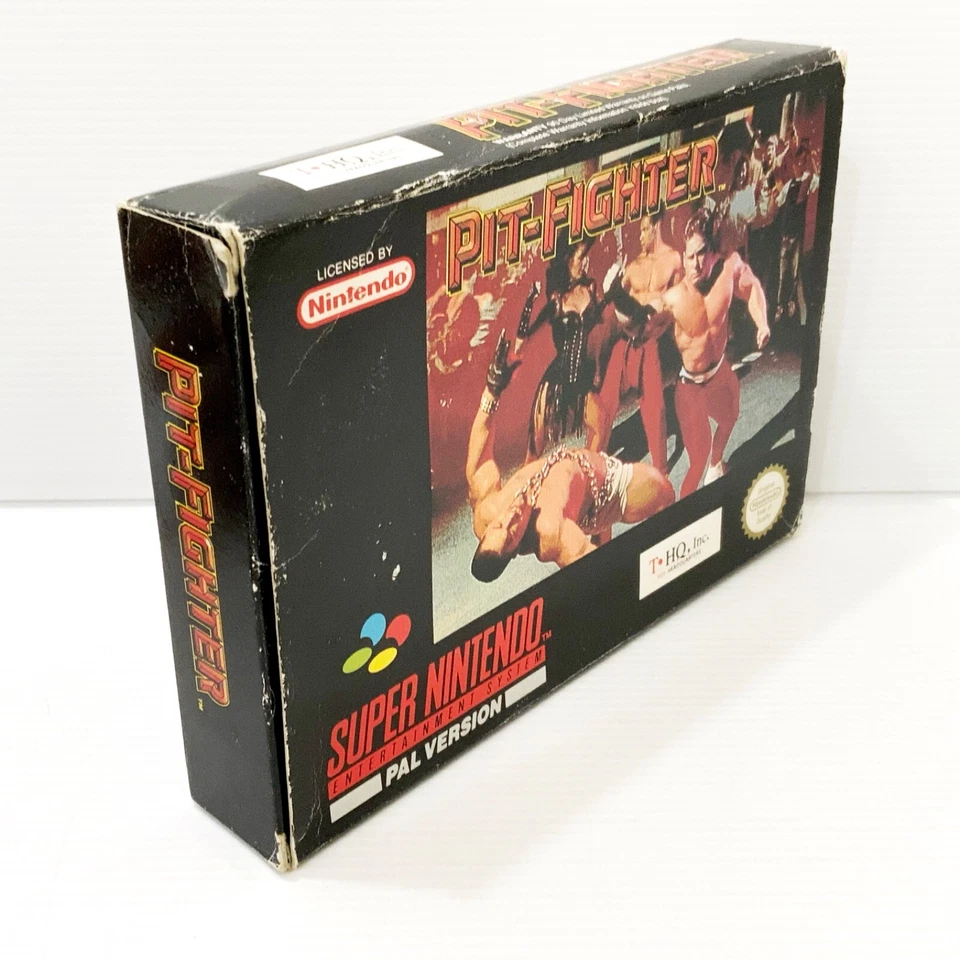 Pit Fighter + Caja, Inserto, Manual CIB - SNES - Probado y Funcionando - Envío Gratis Foto 4 de 4