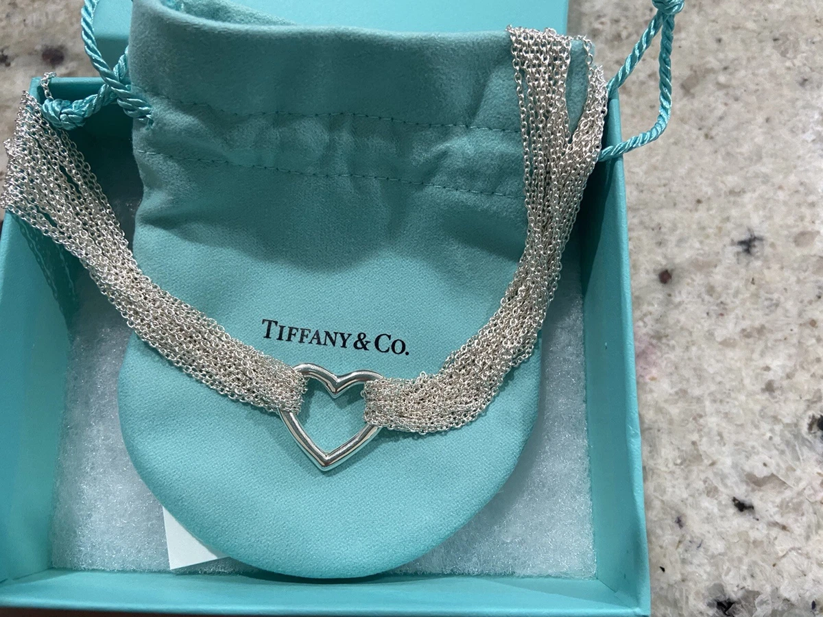 Tiffany toggle shop necklace ebay