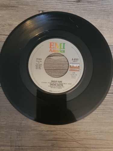 Sheena Easton 45 RPM -You Could Have Been With Me/Savoir Faire -EMI color sleeve - Picture 6 of 7