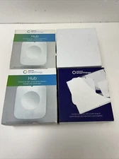 Lot of 4 Samsung Smart Things Hub Smart Home Devices 2nd Gen. STH-ETH-250