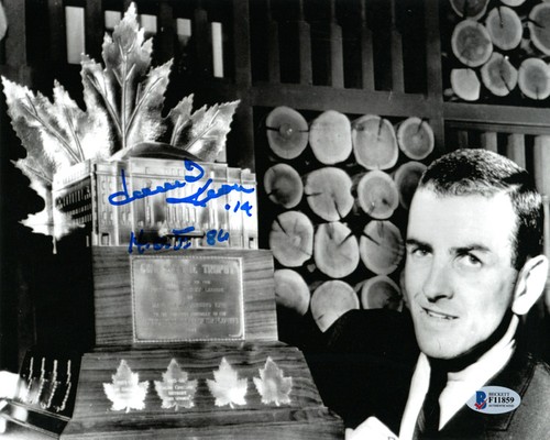 DAVE KEON SIGNED AUTOGRAPHED 8x10 PHOTO + HOF 86 TORONTO MAPLE LEAFS BECKETT BAS - 第 1/2 張圖片