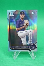 2022 Bowman Draft Base Chrome Sky Blue Refractor #BDC-31 Carson Palmquist LPN