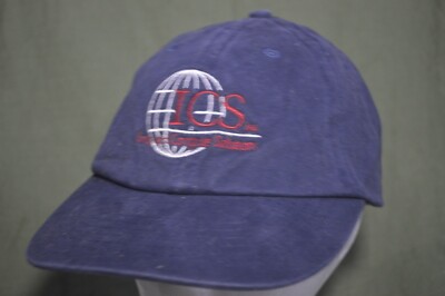 ICS Company Adjustable Cap Hat Blue Baseball by Head Shots