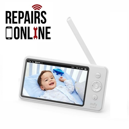 Eufy T8300-M SpaceView Babyphone Elterneinheit USB Ladeanschluss Reparatur Service