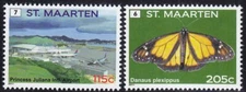 Sint Maarten Issue 2011 (45-46) Butterfly