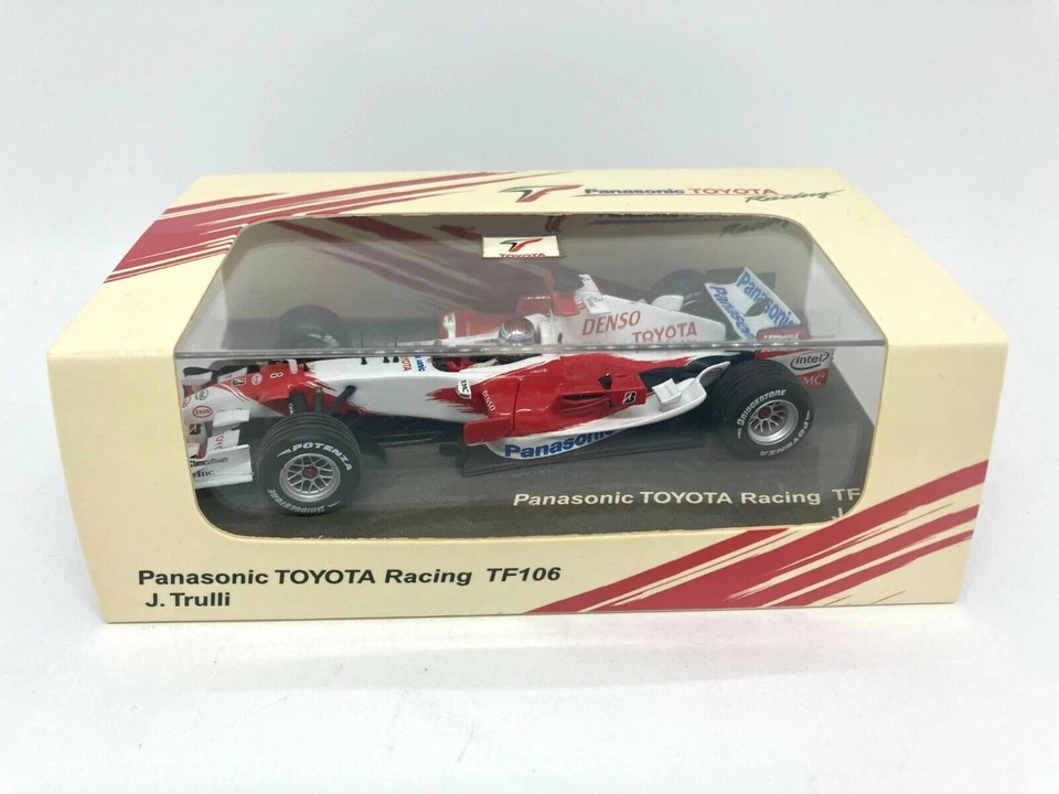 Minichamps 1/43 Panasonic Toyota Racing TF106 J. Trulli 403060108 Foto 4 de 4