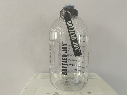 1 Gallon Large Sports Water Bottle Exercise Gym Camp Hydration with Time Marker! - 第 7/8 張圖片