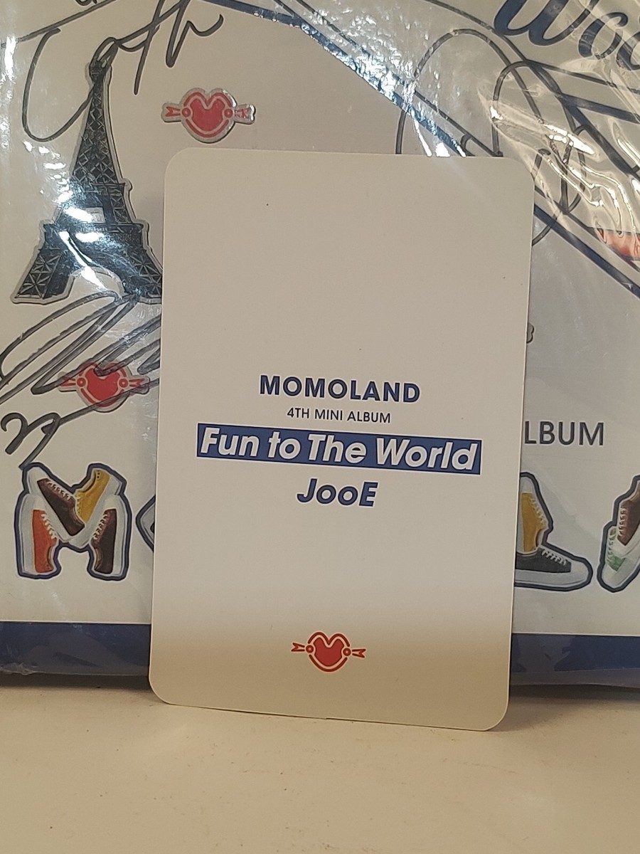 momolandサイン入りアルバム ♡Unboxing MOMOLAND 모모랜드 4th Mini Album Fun To The World