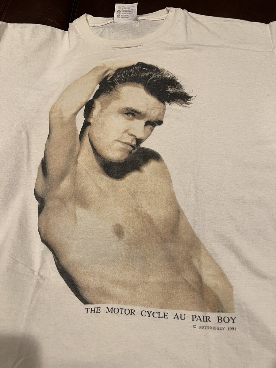 Morrissey Vintage Shirt XL The Motor Cycle AU Pair Boy | eBay