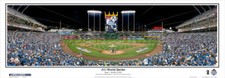Kansas City Royals 2015 WS Kauffman Stadium Unframed Panoramic Poster #2108